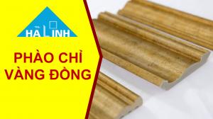 Phào chỉ cổ điển màu vàng đồng siêu sang | Xu hướng trang trí nội thất 2020