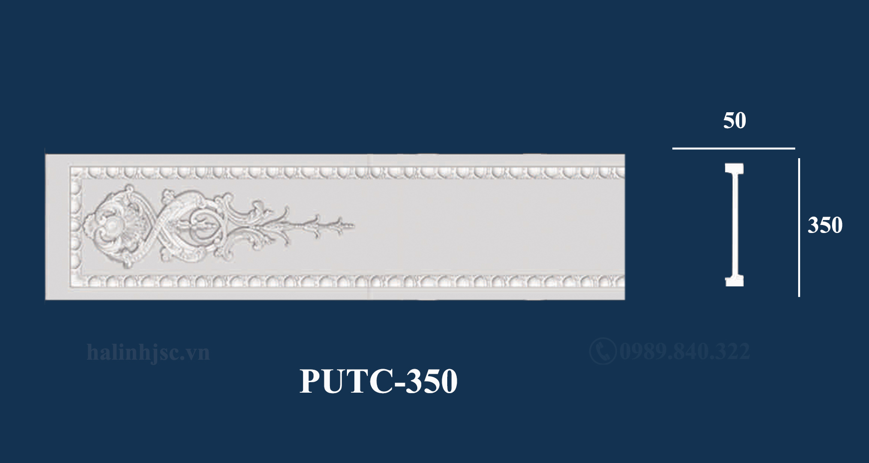 thân cột trang trí putc-350