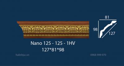 Phào chỉ cao cấp nano 125-125-1HV