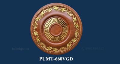 Mâm vân gỗ chất liệu nhựa Pu cao cấp PUMT-660VGD