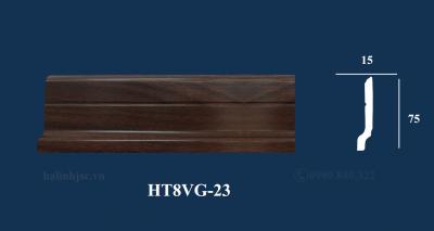 Chân tường vân gỗ HT8VG-23