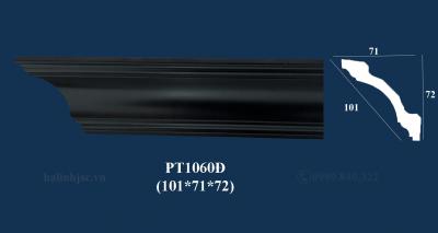 Phào trần PS đen óng Indochine Style PT1060Đ