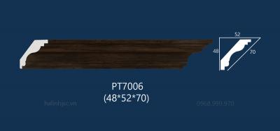 Phào góc trần PS vân gỗ cao cấp PT7006