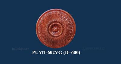 Mâm trần vân gỗ PUMT-602VG (D=600)