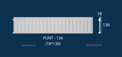 Phào chỉ tường cao cấp PUNT- 136
