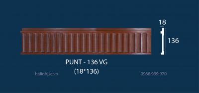 Phào chỉ tường cao cấp PUNT-136VG