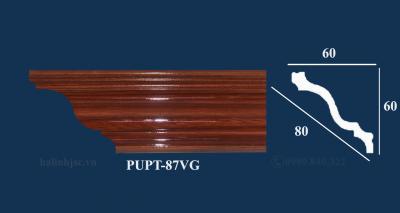 Phào trần PU vân gỗ cao cấp PUPT-87 VG